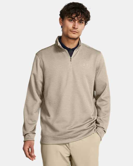 Chandail en molleton à fermeture éclair 1/4 UA Storm pour hommes Chandail en molleton à fermeture éclair 1/4 UA Storm pour hommes